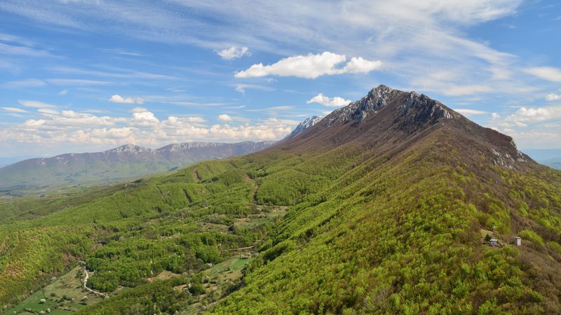 It's very hard to find images of Liberland. But this is the next best thing. Falcon Rock in Serbia. Image Milos Golubovic, Flickr