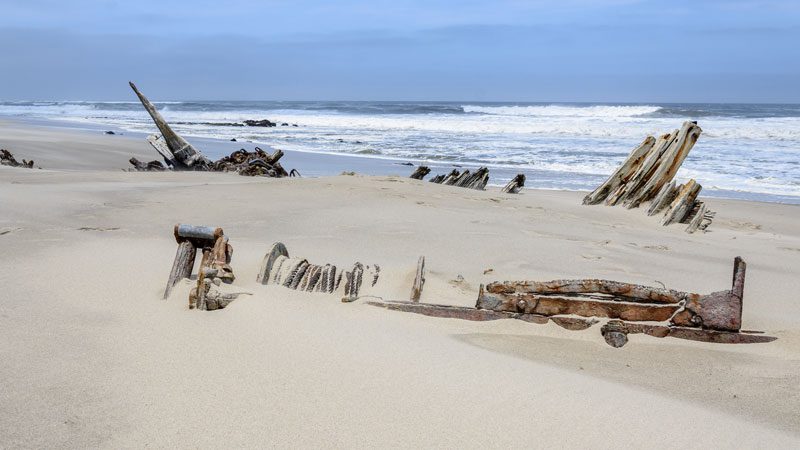 Namibia Skeleton Coast shipwreck - Convertini