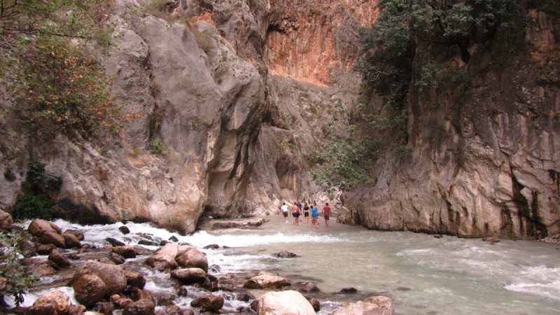 Exploring Saklikent Gorge