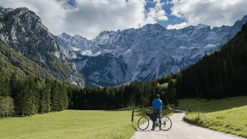 Valley in Triglav National Park, Slovenia