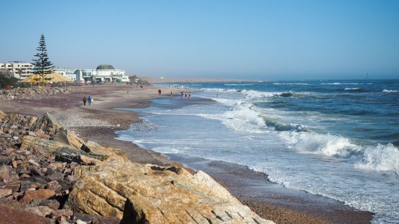 Swakopmund beach.