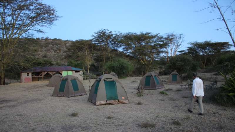 maasai people campsite