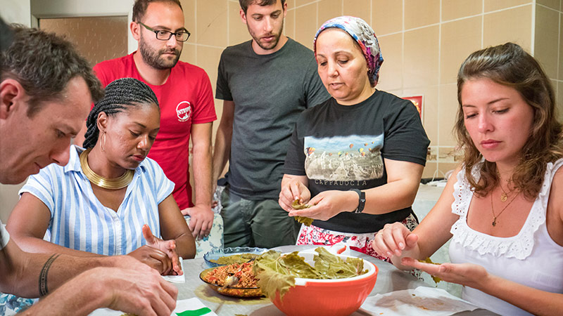 Cooking class in Cappadocia.