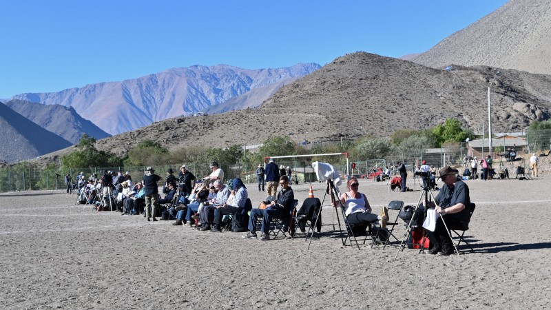 Eclipse site in the Elqui Valley, Chile