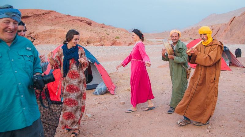 Berber family Morocco