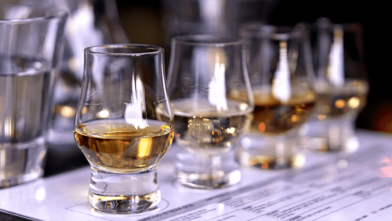 Whisky tasting in Scotland
