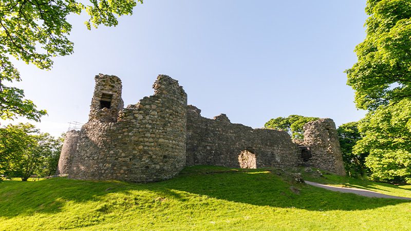 Old Inverlochy Castle in Fort William