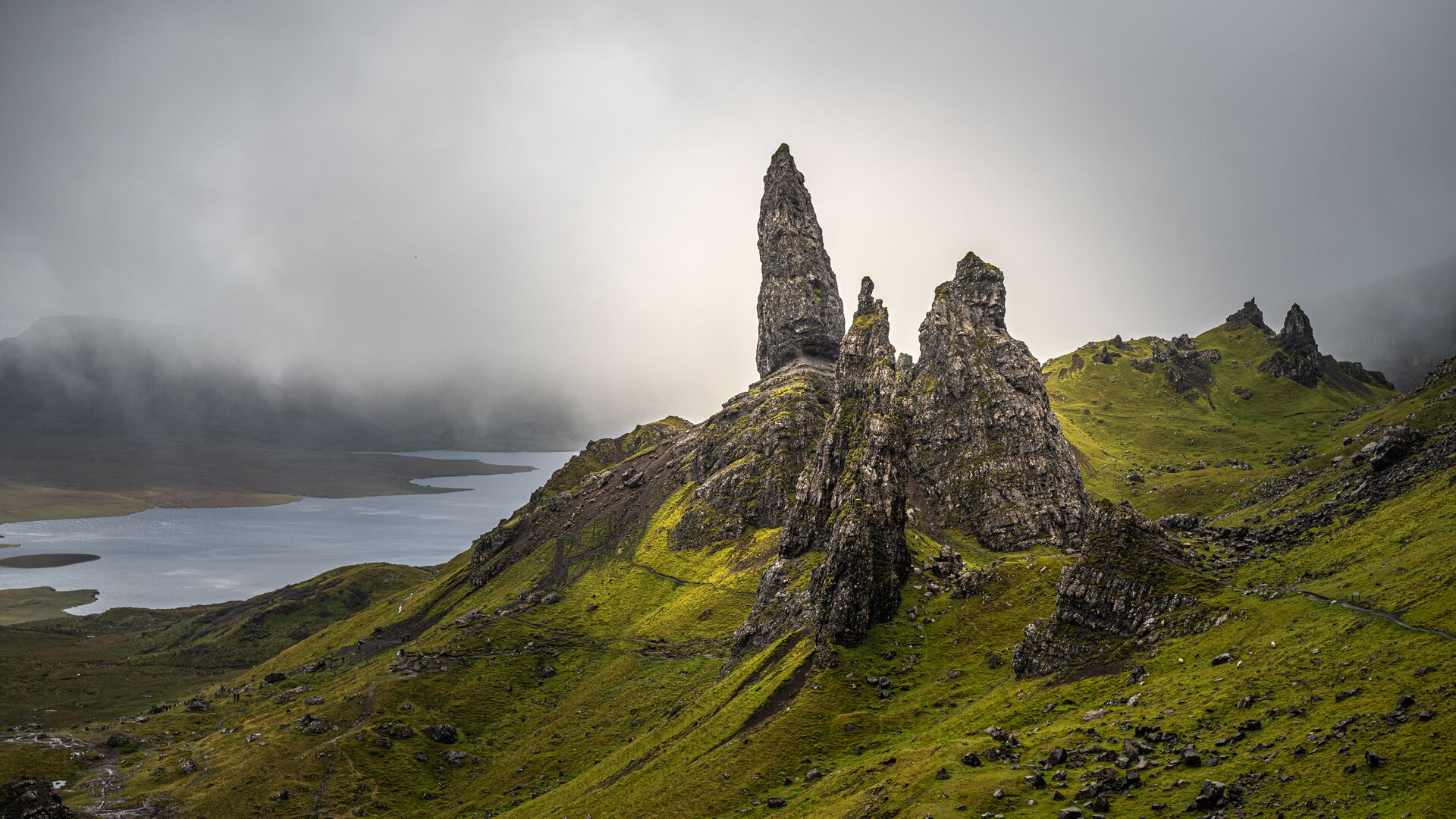 Visit Scotland's Old Man of Storr mountain on Skye with Intrepid.