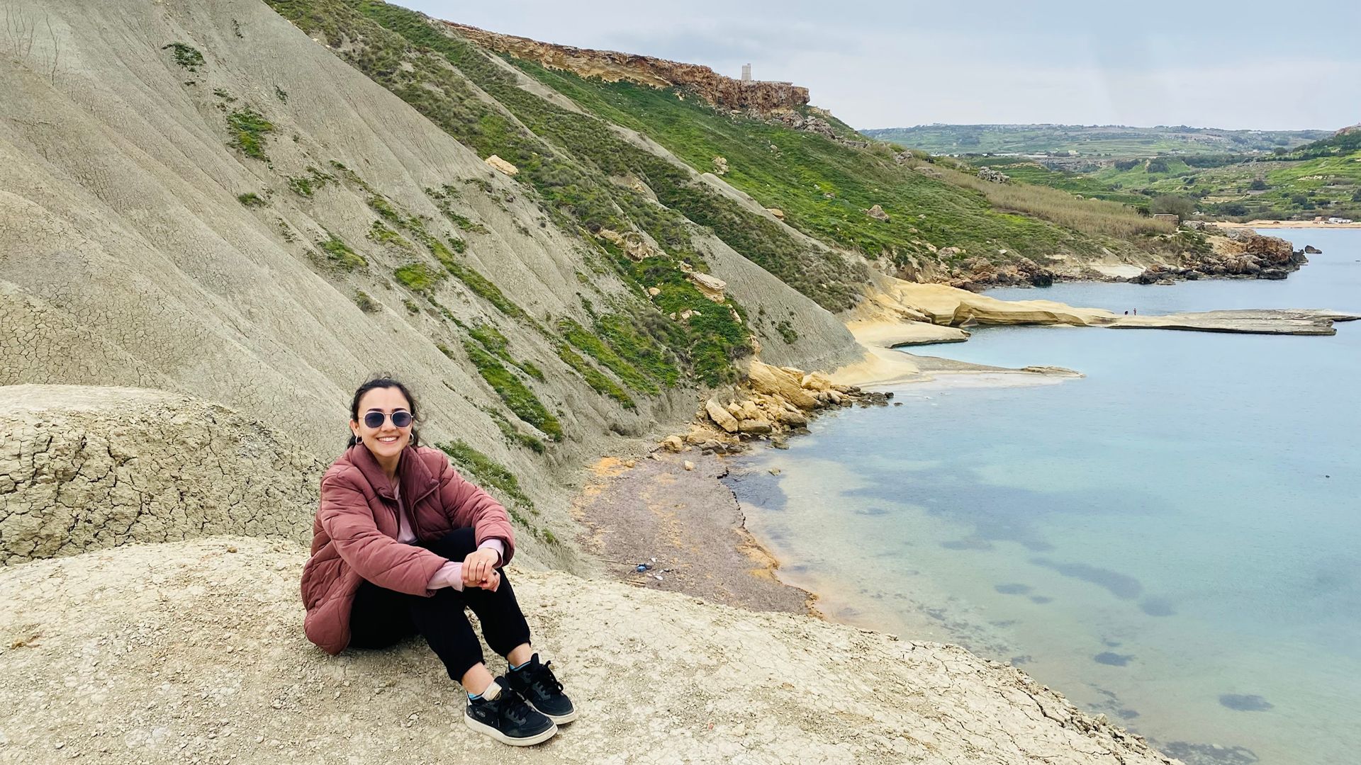 Writer Mariam Amini has learned to remain flexible on the road. 