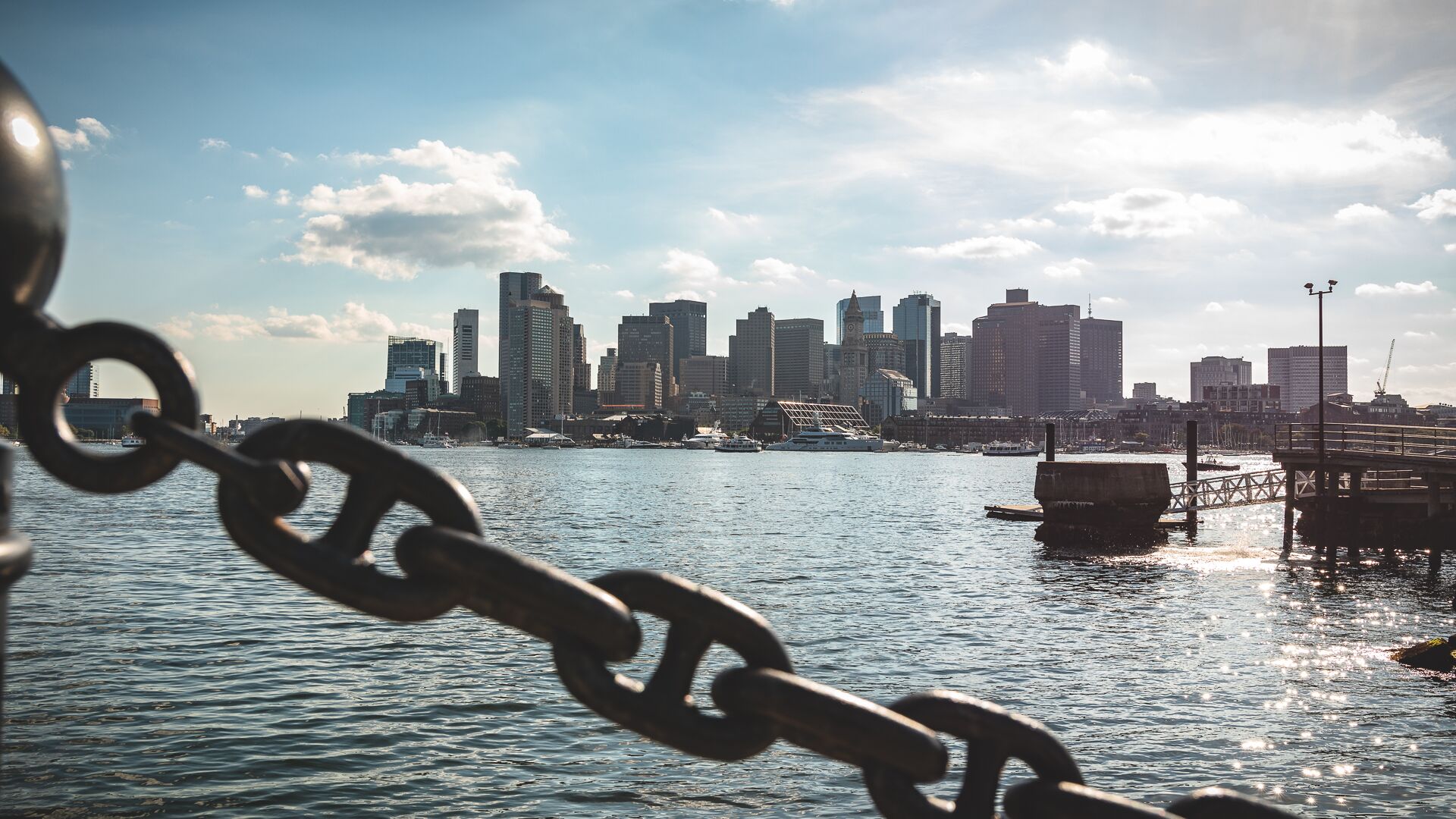 Boston's harbourfront is home to the oldest continuously operated fishing pier in the US