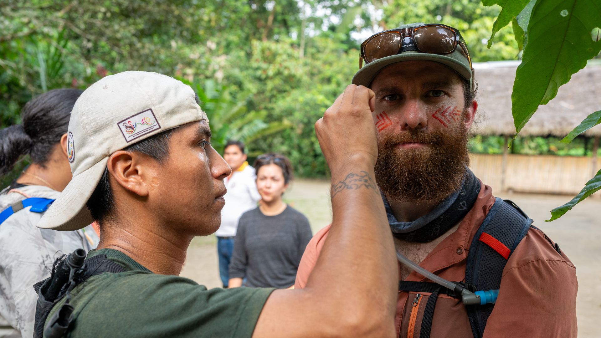 A man travelling with Intrepid in Ecuador.