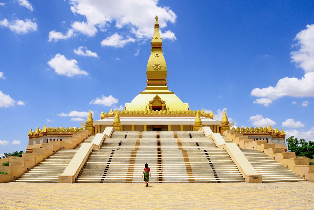 Pha That Luang Temple in Vientiane
