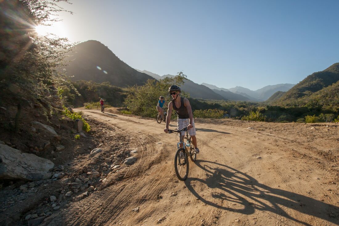 Mountain biking in Cacachilas
