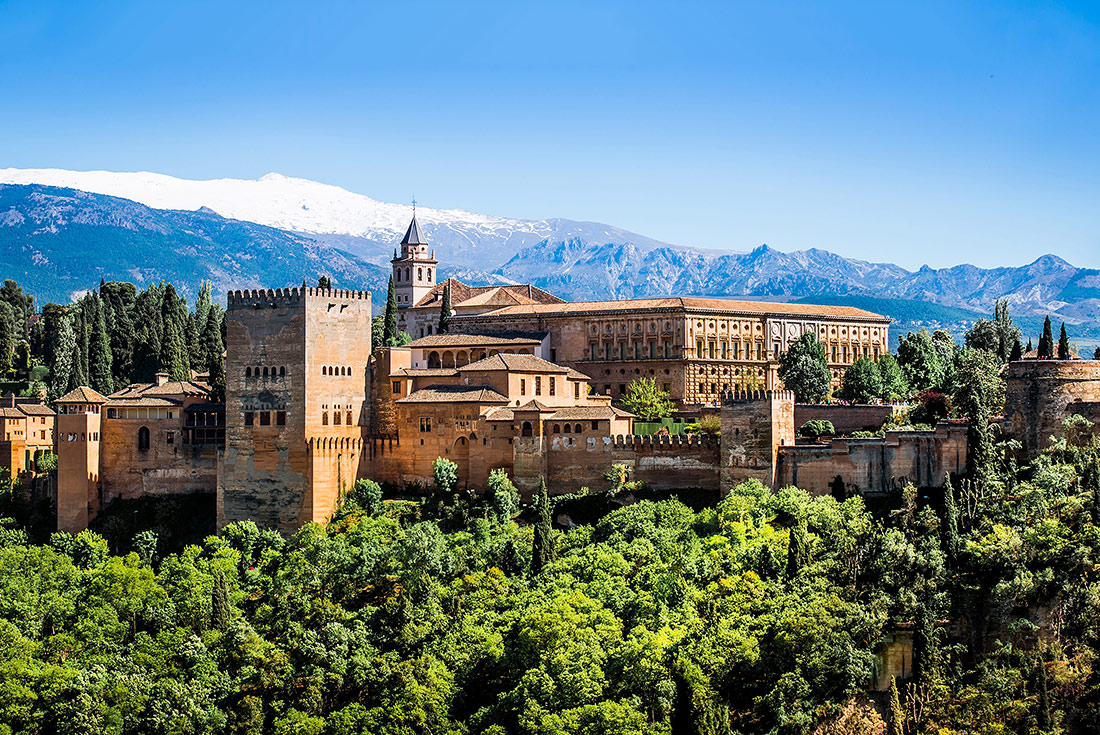 Alhambra Palace, Granada, Spain