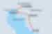 Map of Croatia & Slovenia Real Food Adventure including Croatia and Slovenia