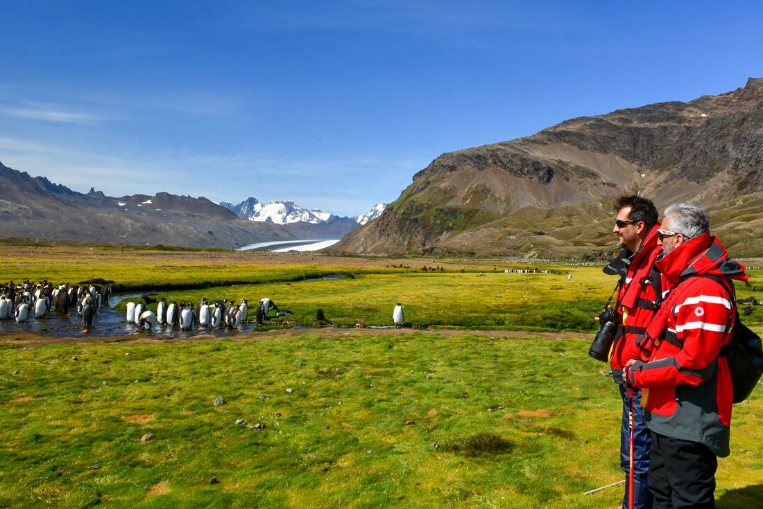 Taking in the majesty of Fortuna Bay