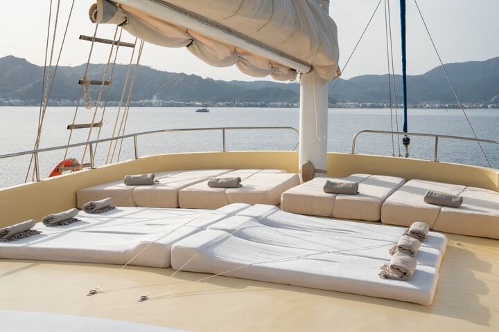 Roof of Turkish Gulet