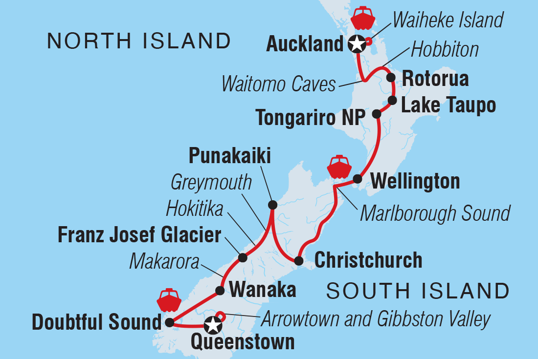 Map of Premium New Zealand Encompassed including New Zealand